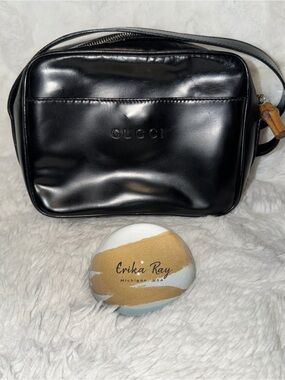 Gucci Black Vintage Leather Bag